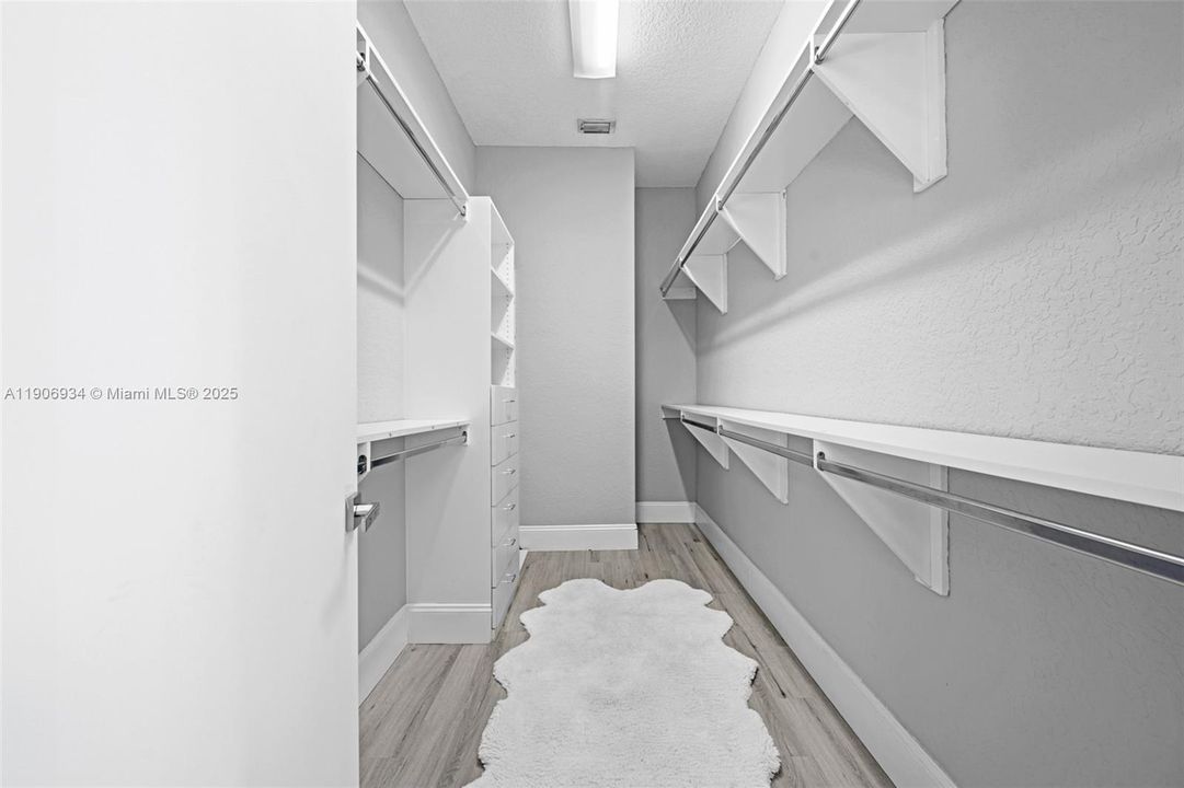 Primary Closet.  1 of 2