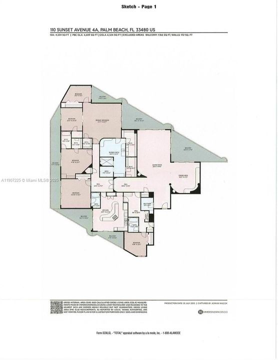 For Sale: $18,500,000 (4 beds, 4 baths, 4609 Square Feet)