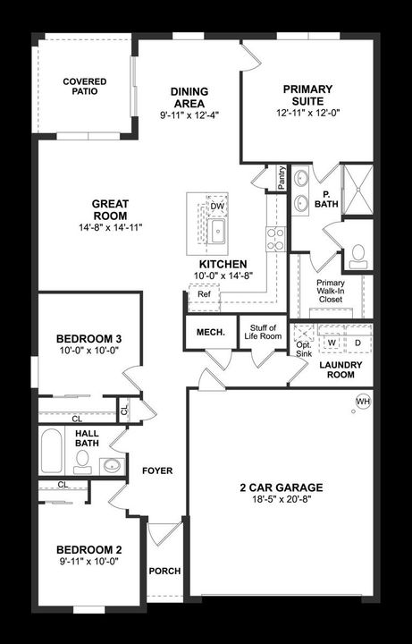 Clyde II Floorplan