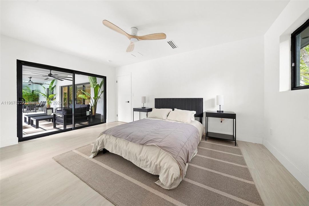 Second Bedroom Suite with access to the Patio.