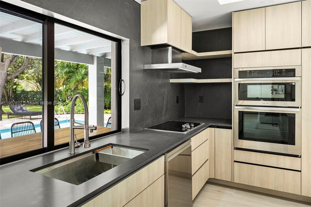 All new & never used stainless steel appliances.