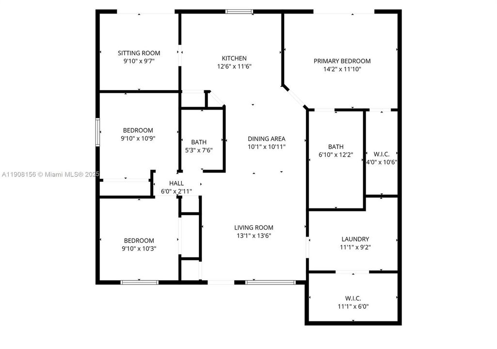 合同活跃: $595,000 (3 贝兹, 2 浴室, 958 平方英尺)