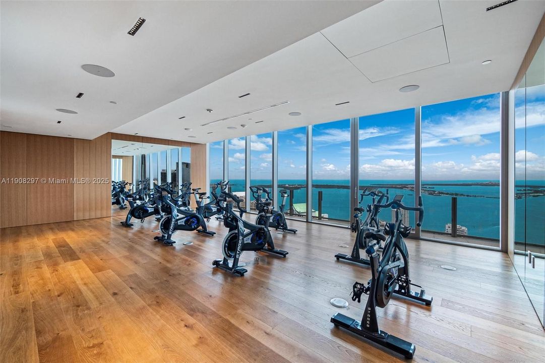 Gym: Spinning Room