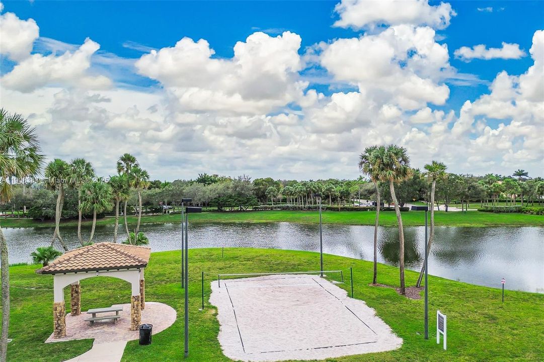 Beach volleyball court.Enjoy Heron Bay’s resort-style amenities: pools, fitness centers, tennis, pickleball, basketball, activities/events, and clubhouse; all within a secure, gated community with 3 guarded gates, plus top-rated A schools.