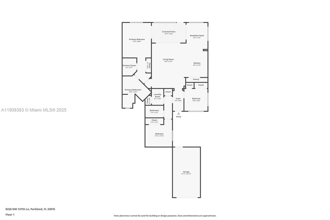 Active With Contract: $520,000 (3 beds, 2 baths, 1401 Square Feet)