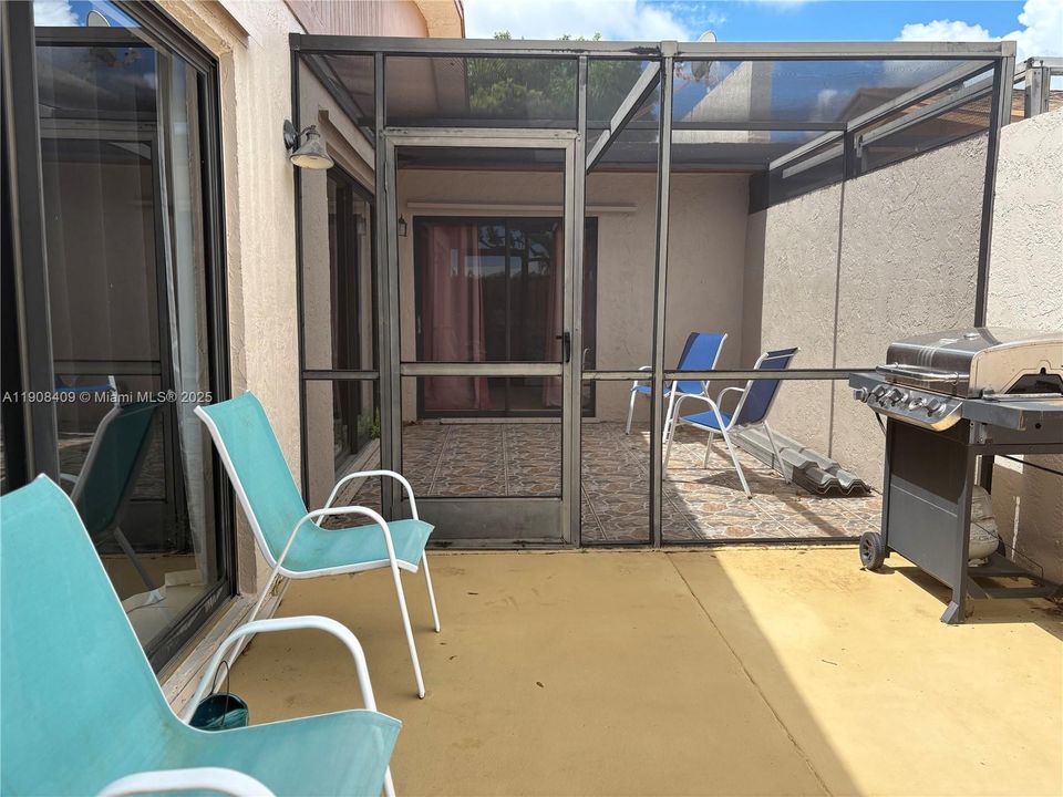 Screened and Open Patios