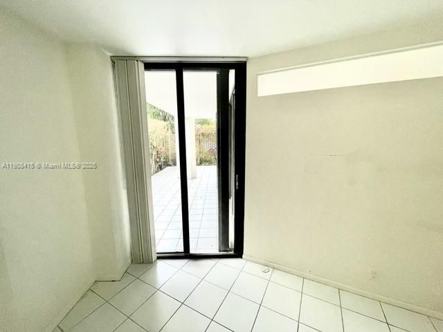 access to patio from second bedroom