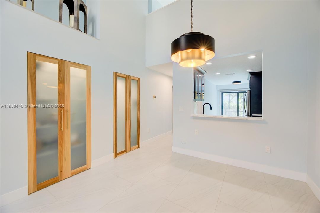 Custom Pantry'sDining Area