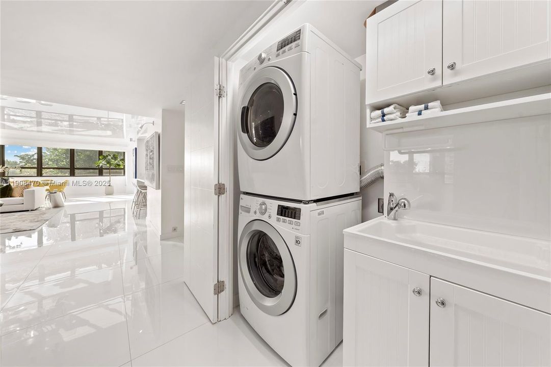 Laundry Area w/ sink