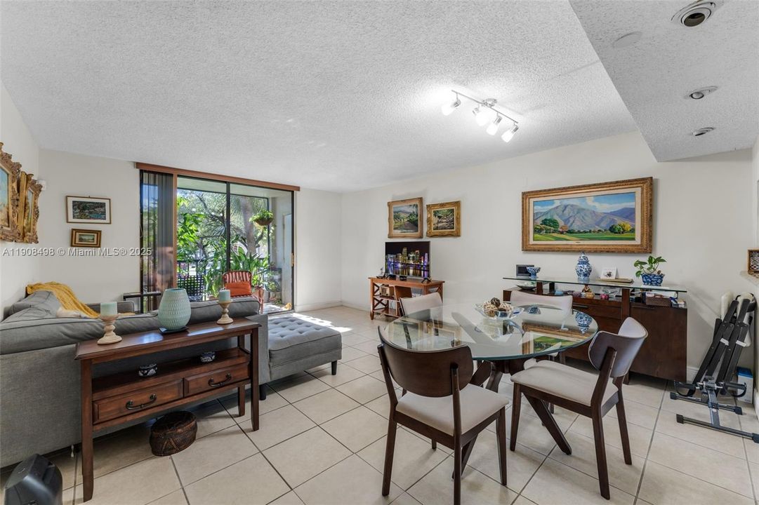 tile flooring in the common areas and bathrooms,wood flooring in the bedrooms.