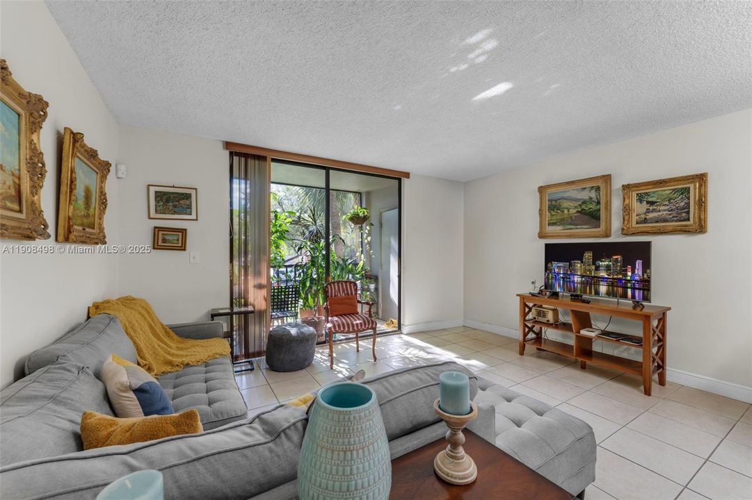 Bright space with sunlight in the morning.