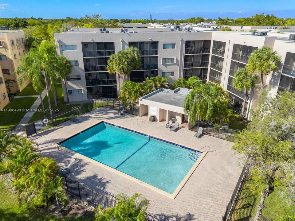 Exterior areas of the association have been updated and renovated.