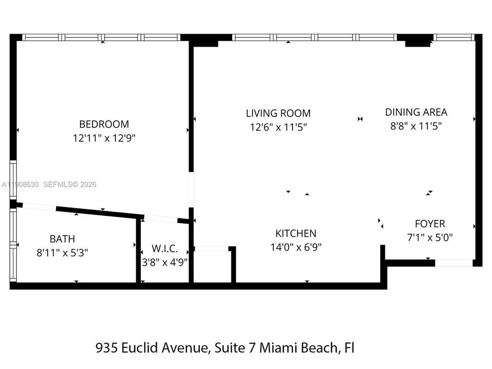 For Sale: $388,000 (1 beds, 1 baths, 647 Square Feet)