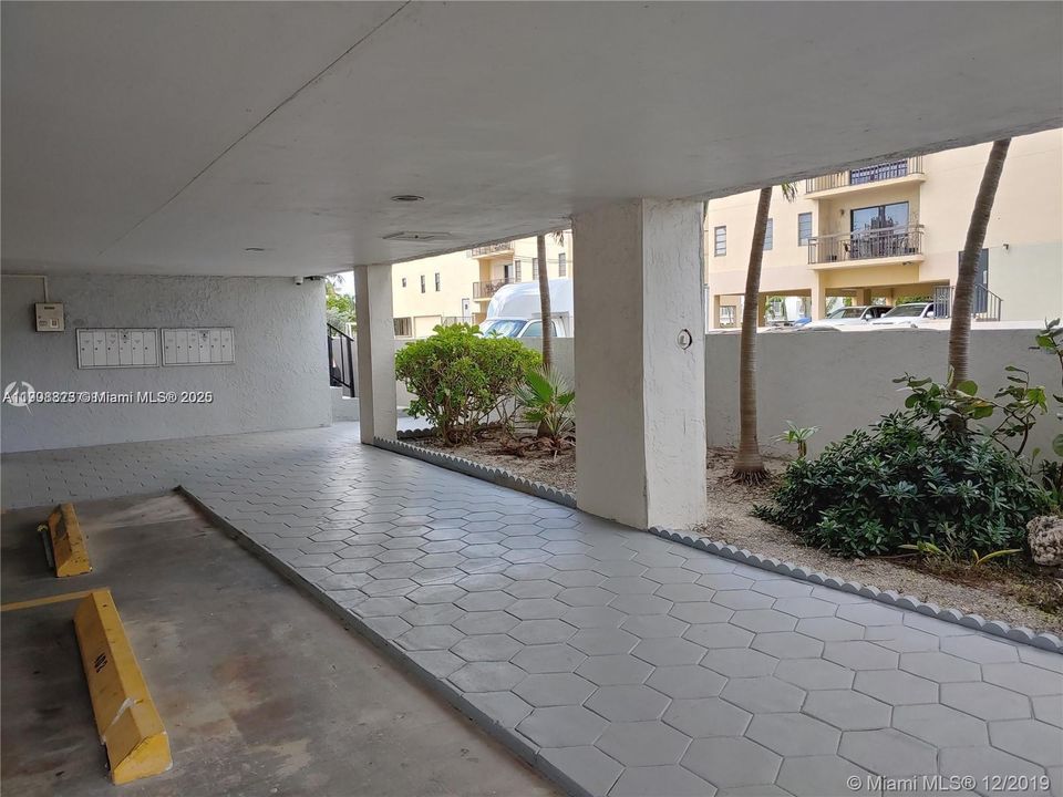 Front entrance to the building