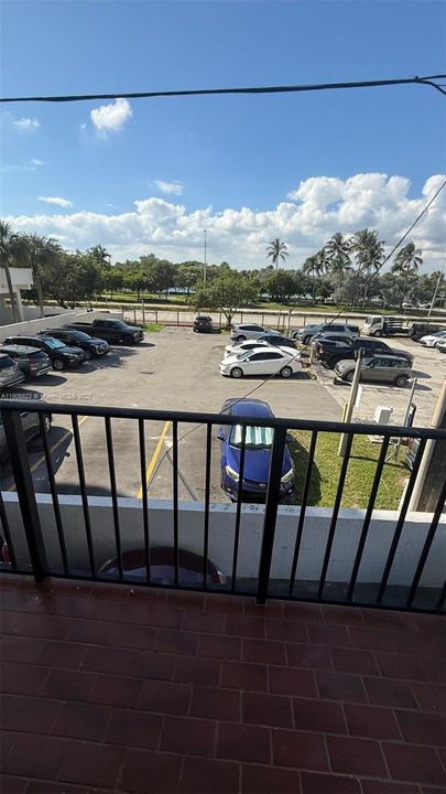 2nd balcony by the bedroom facing West / Indian Creek Drive