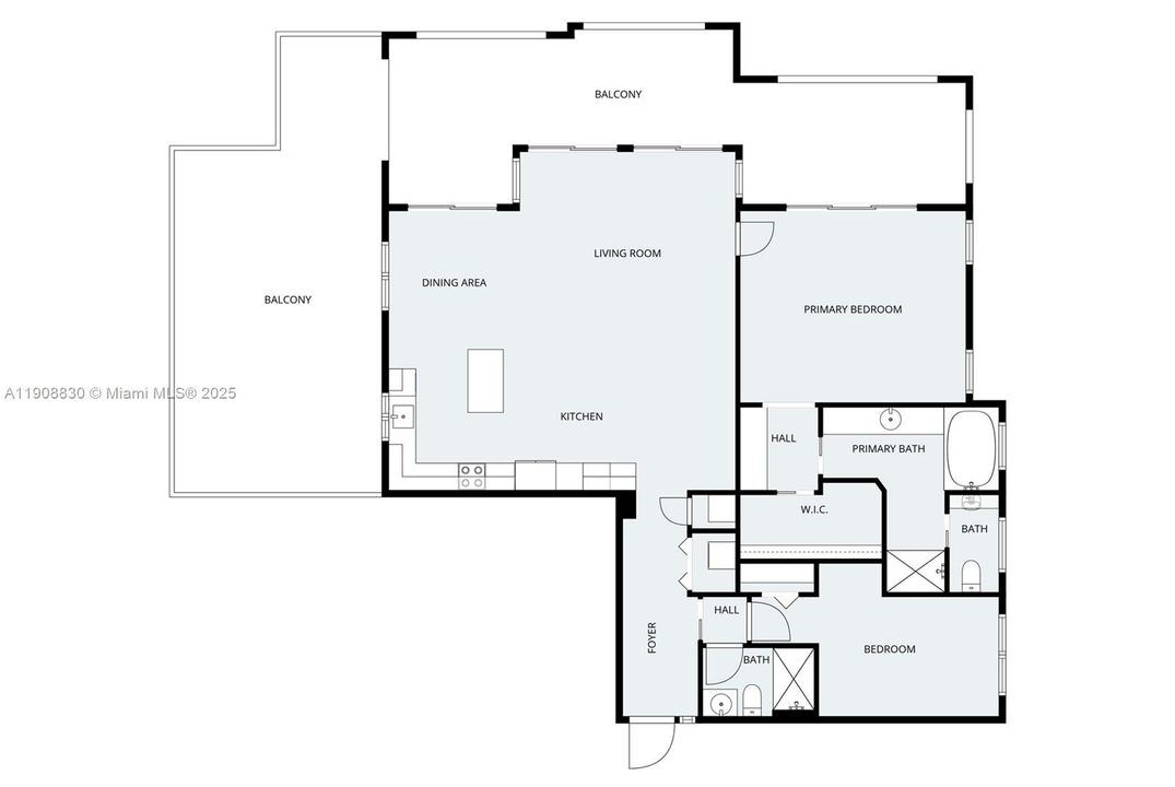 For Rent: $26,000 (2 beds, 2 baths, 1429 Square Feet)