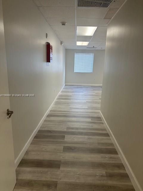 Hallway to back of suite