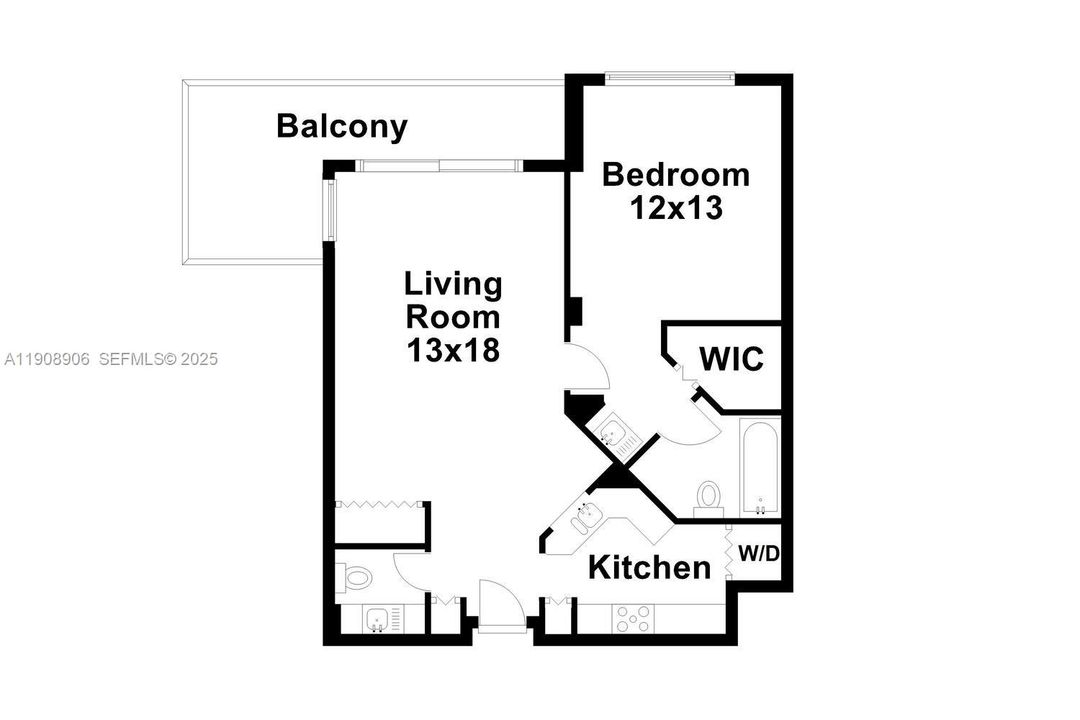 For Rent: $3,395 (1 beds, 1 baths, 780 Square Feet)