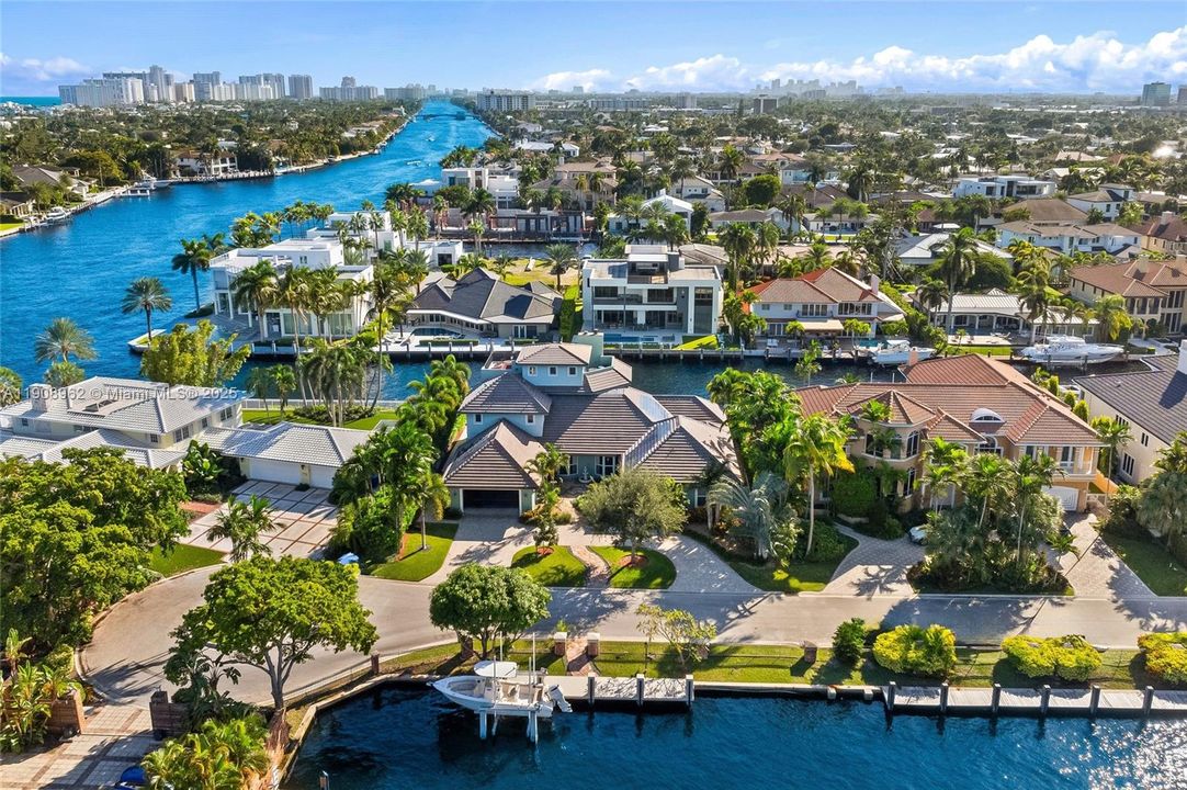 Waterfront on both front and rear of home