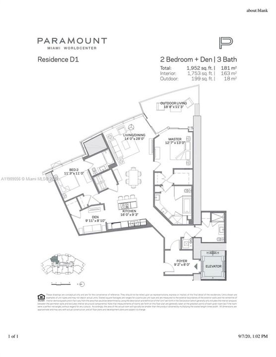 For Sale: $1,150,000 (2 beds, 3 baths, 1560 Square Feet)