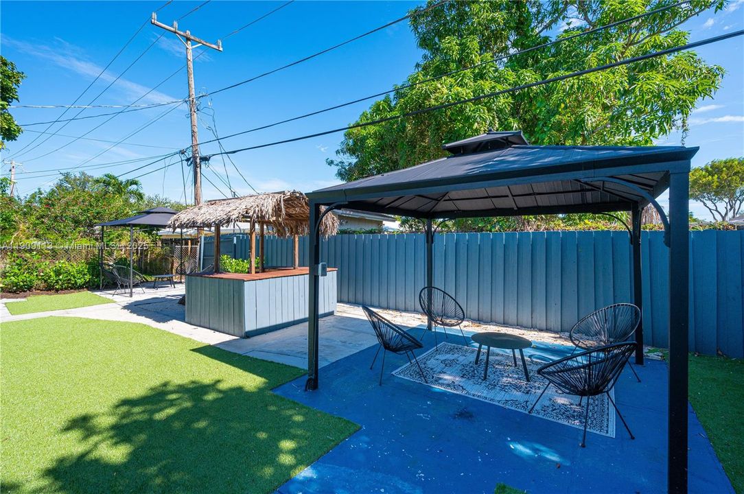 Backyard - Fenced in