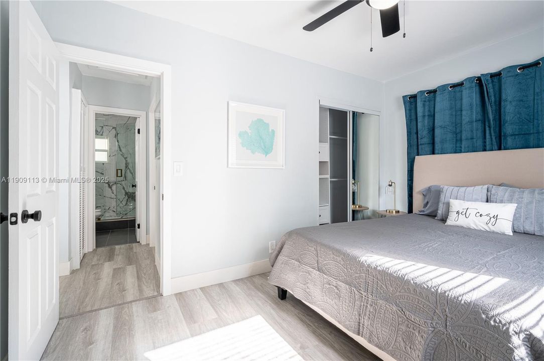 UNIT 2 - Bedroom 1 (TV & Build in Closet