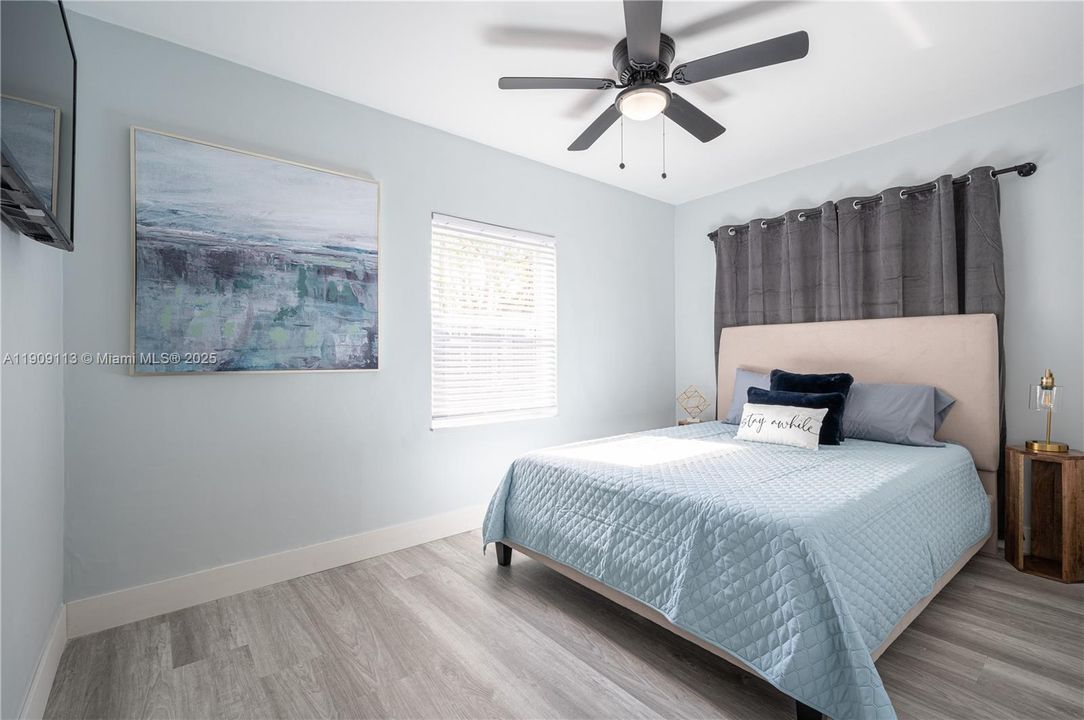 UNIT 1 - Bedroom 1 (TV & Build in Closet