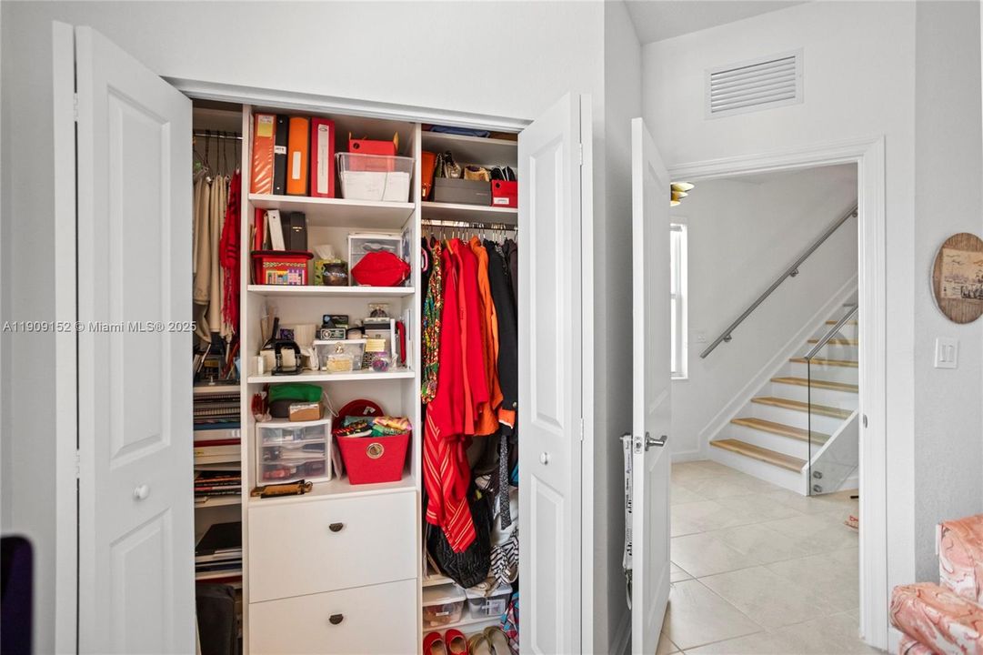 Primary Walkin Closet