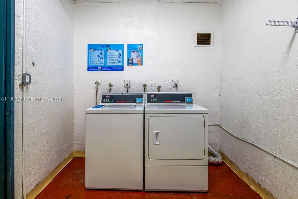 Comminity Laundry on Each Floor