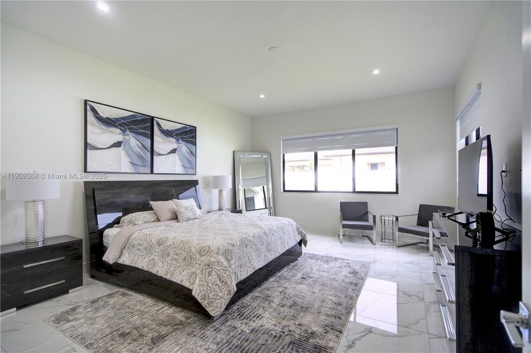 Master bed on first floor