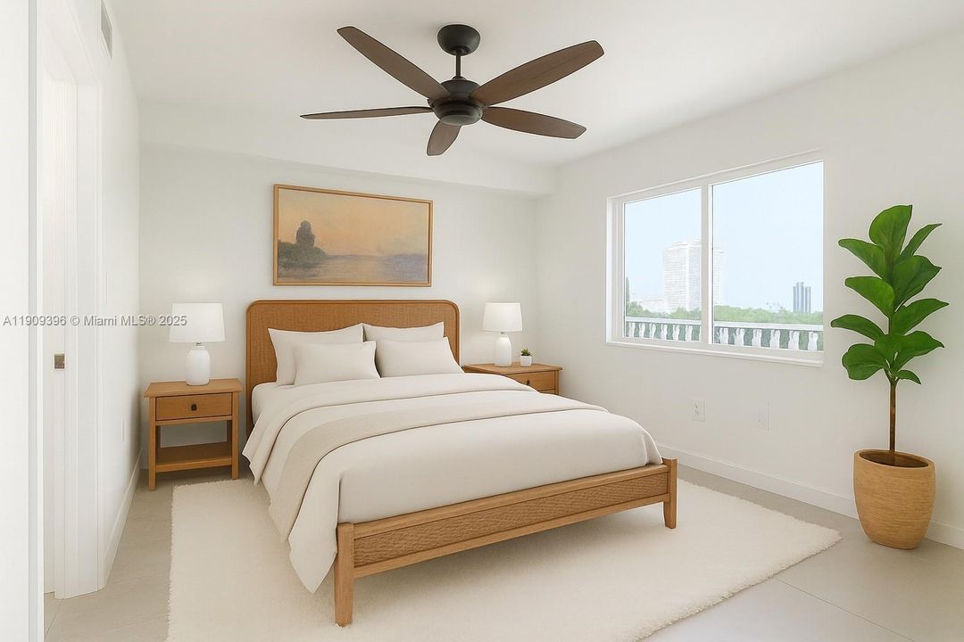 Virtually Staged Rendering