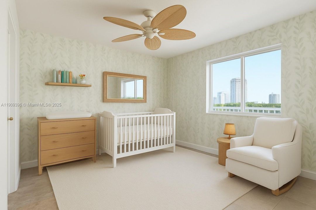 Virtually Staged Rendering as Nursery