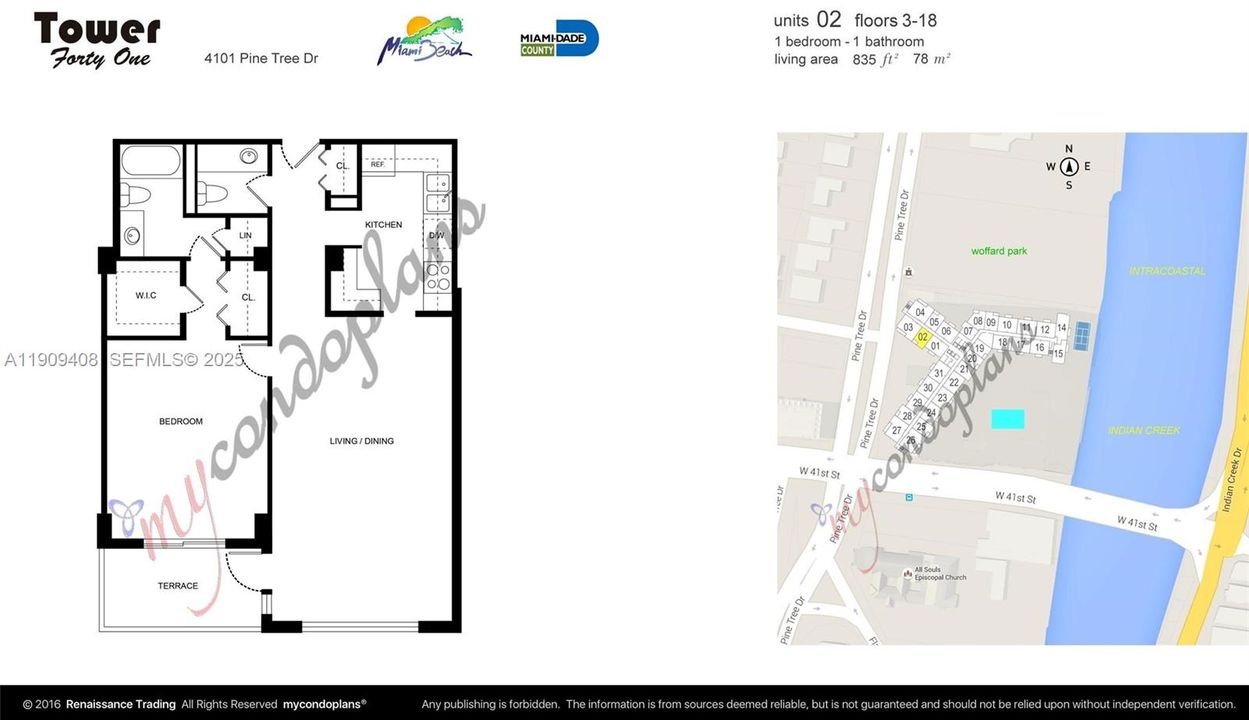 Recently Rented: $2,600 (1 beds, 1 baths, 835 Square Feet)