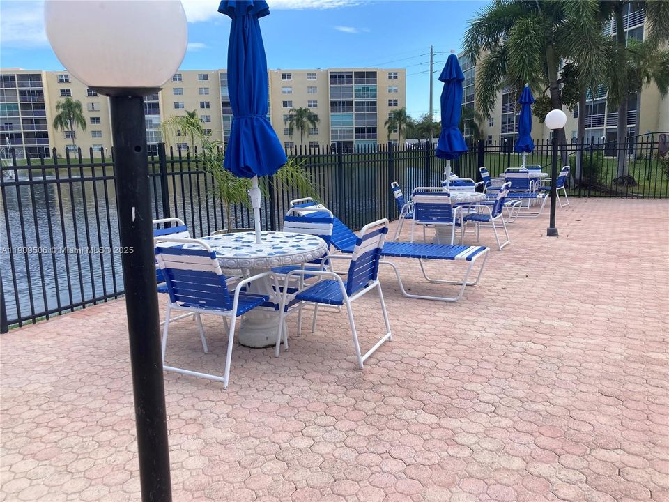 Pool Area by the Lake
