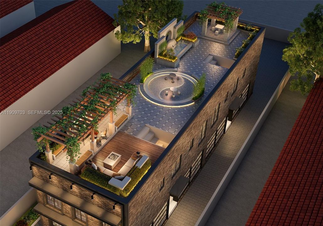 rooftop deck