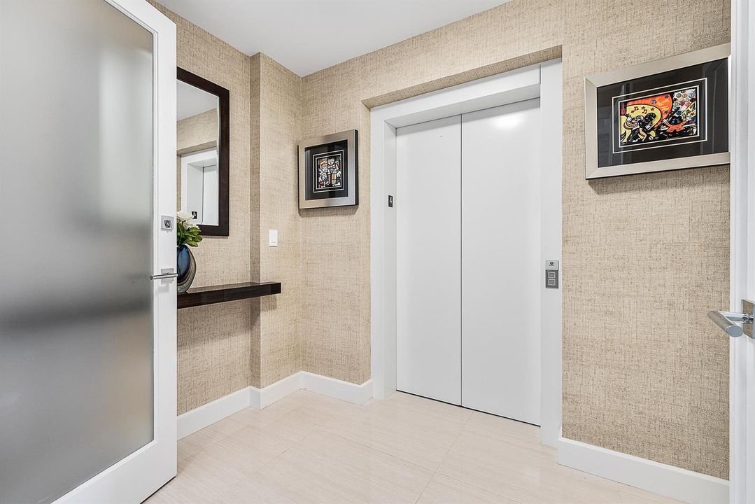 Elevator & Foyer Entrance