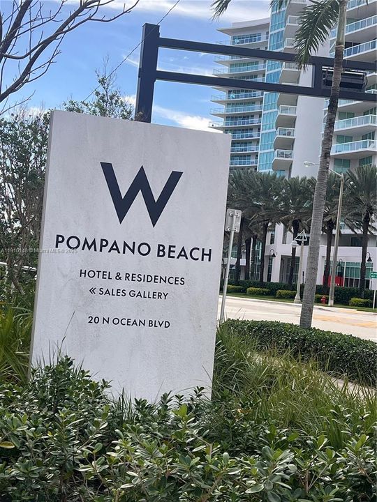 NEW W HOTEL POMPANO BEACH!