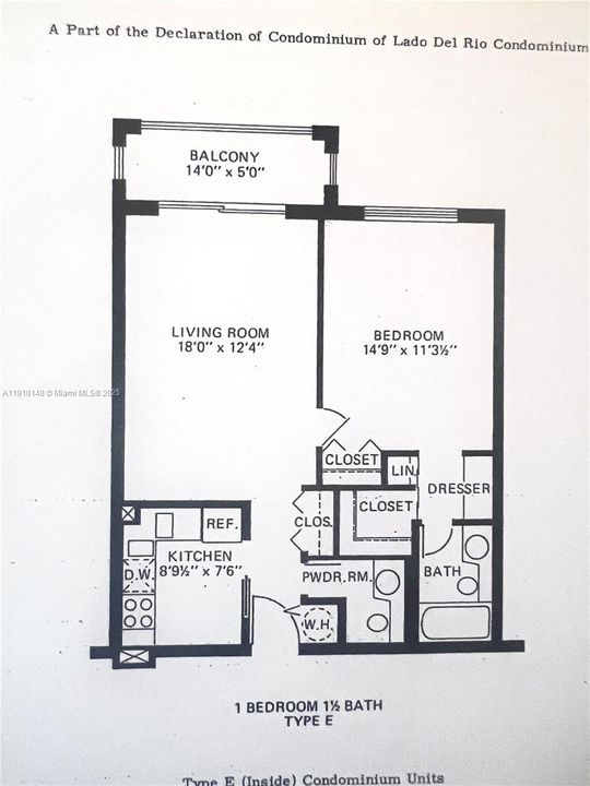 En Renta: $1,850 (1 camas, 1 baños, 740 Pies cuadrados)