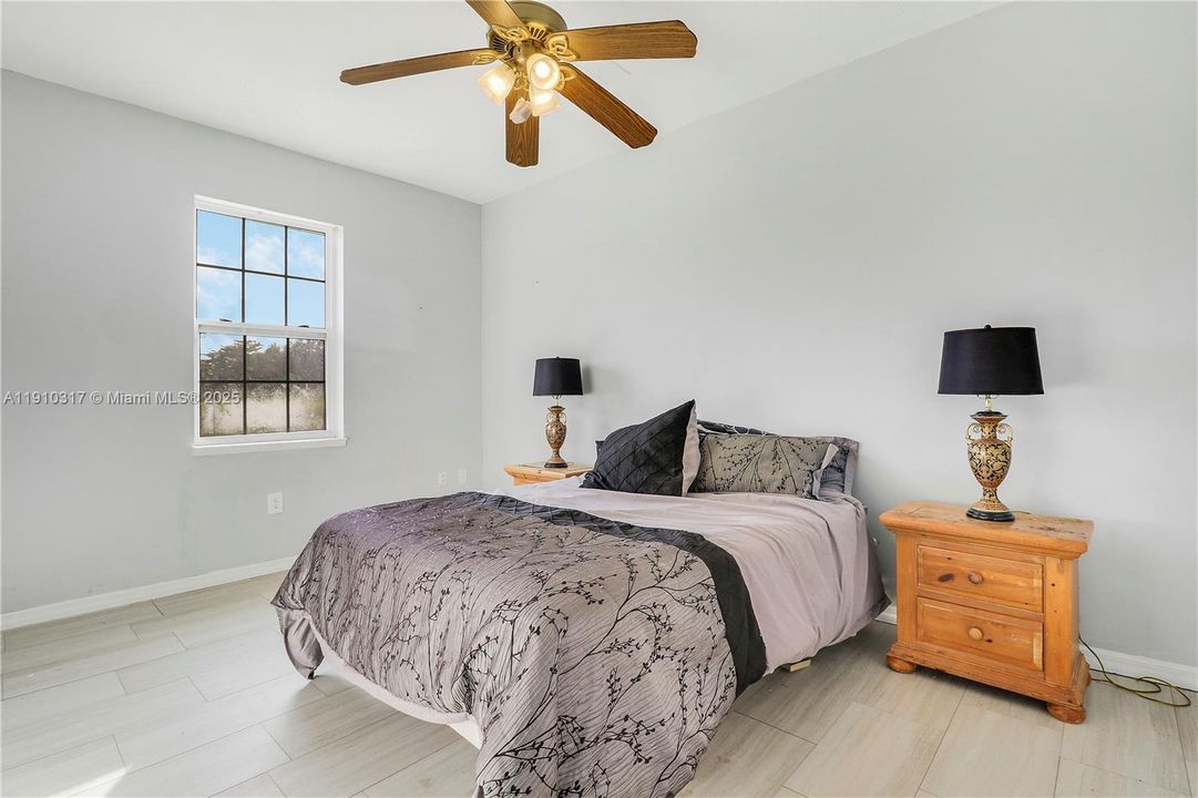 Sitting room configured as bedroom