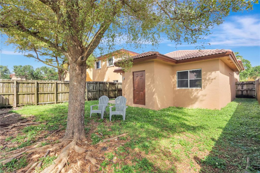exterior storage room