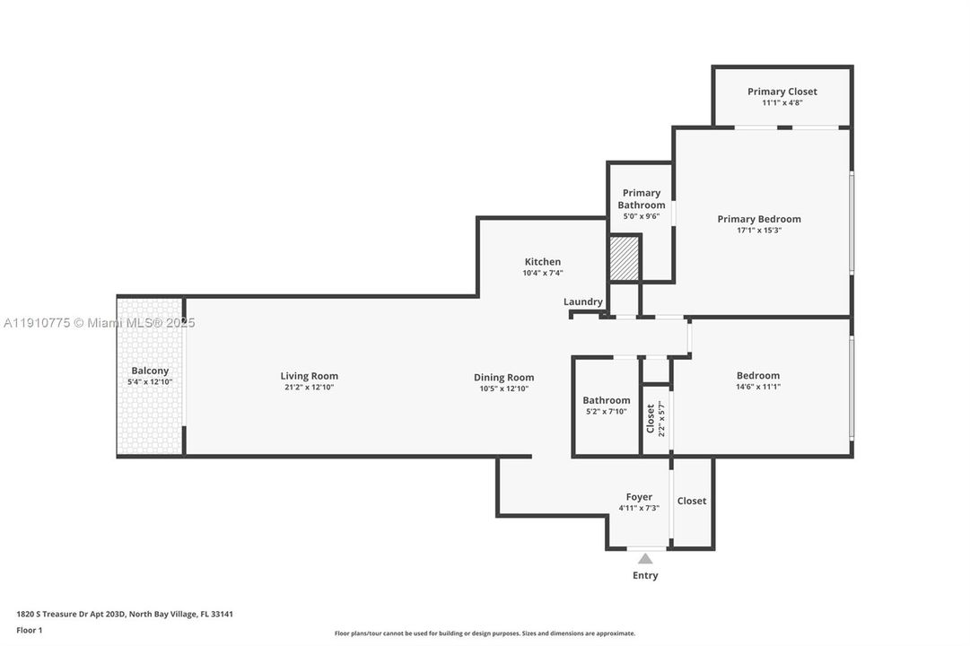 For Sale: $550,000 (2 beds, 2 baths, 1280 Square Feet)