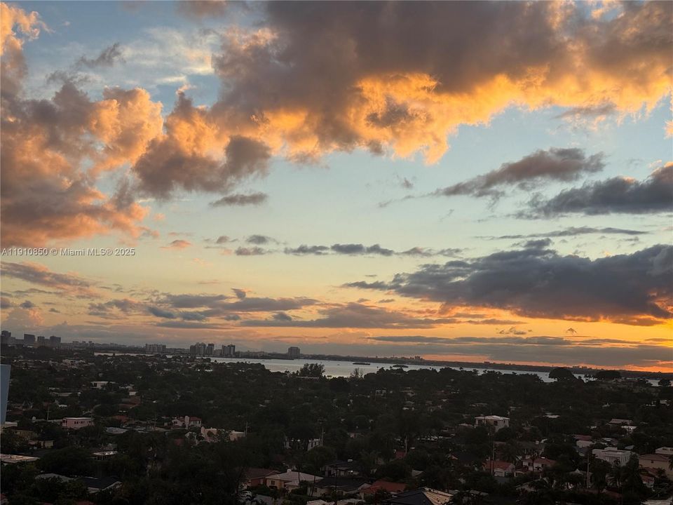 Gorgeous views from balcony