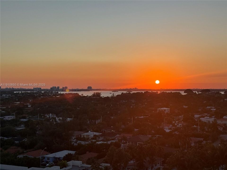 Views are incredible from the PH balcony.