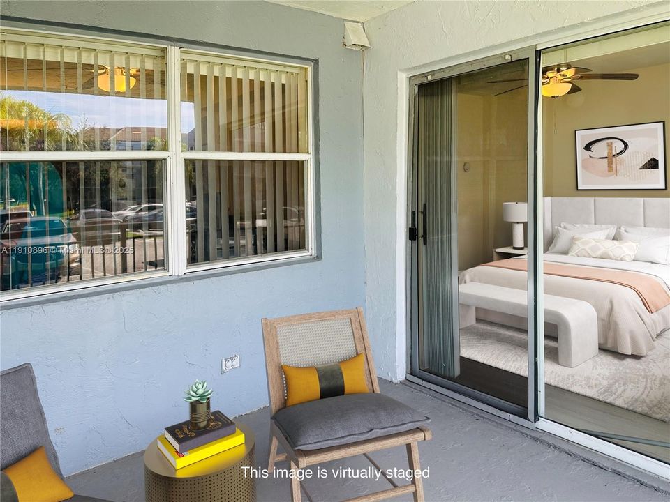 Patio - Virtually Staged