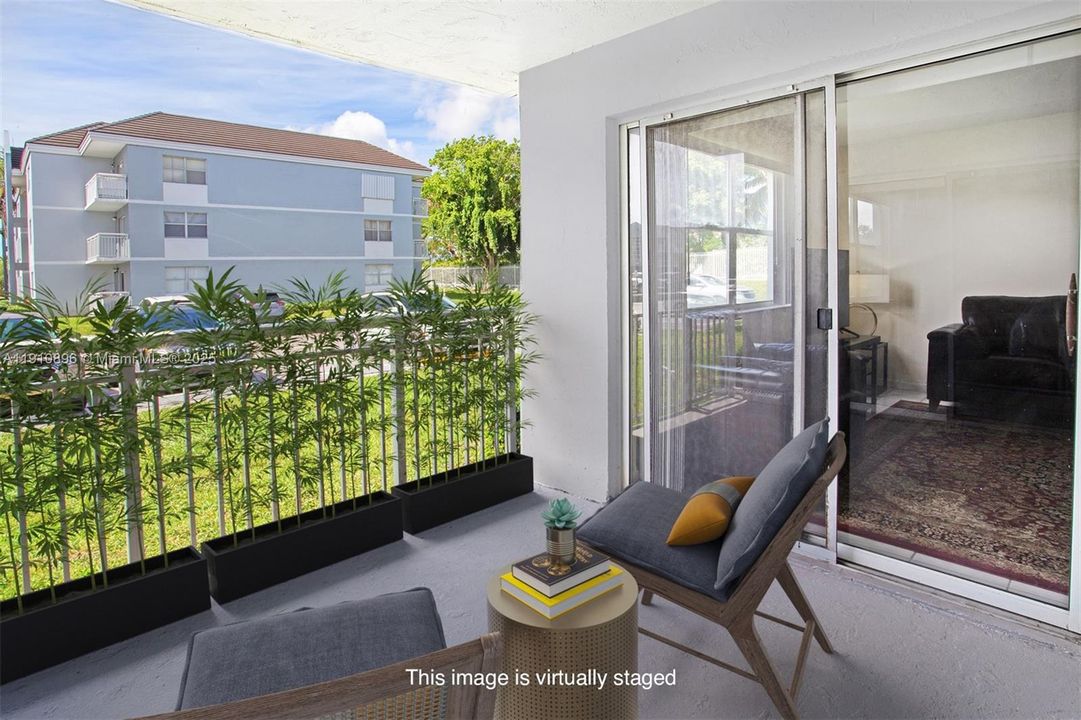 Patio - Virtually Staged