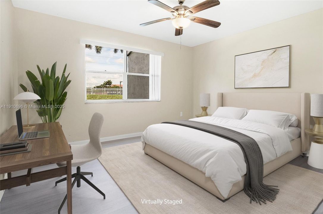Bedroom 2 Virtually Staged