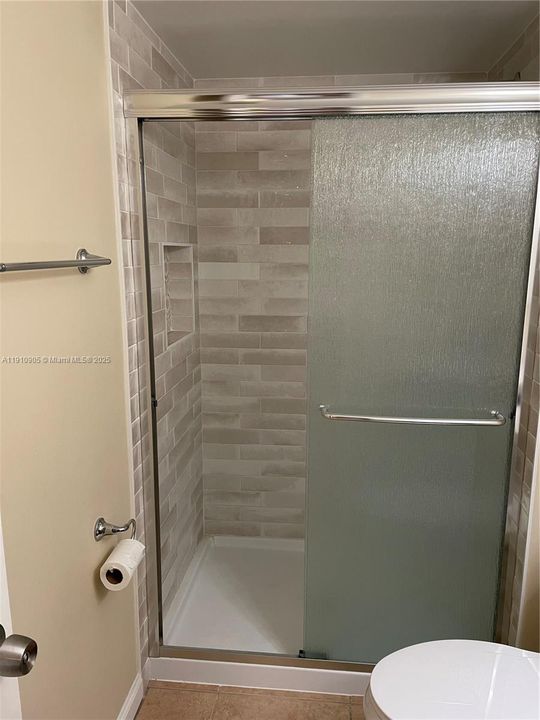 Master bathroom shower