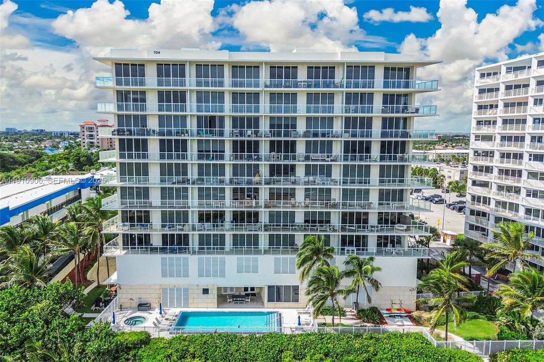 Rear of Building East Side