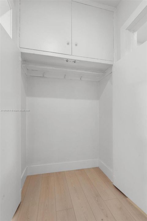 Hall closet