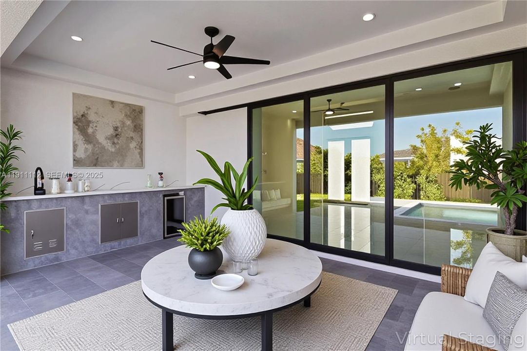 Patio Virtual Staging